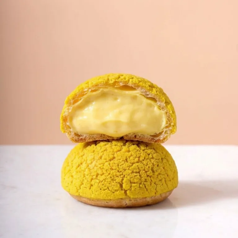 Choux garnis citron Mariette