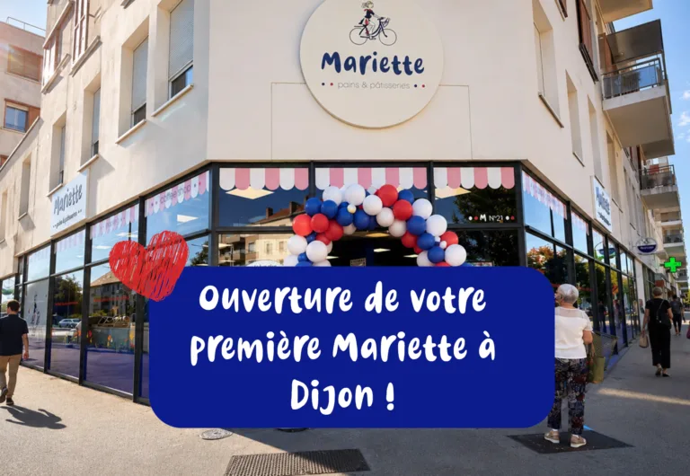 Ouverture Mariette Dijon rue du drapeau